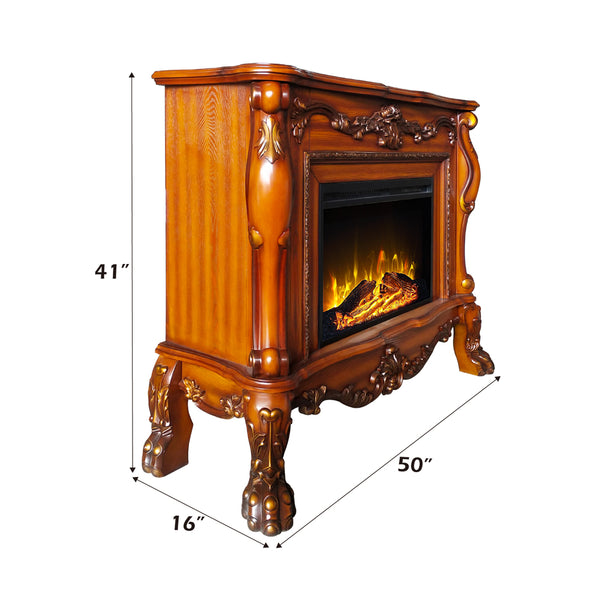 ACME Dresden Cherry Oak Fireplace Model AC01309