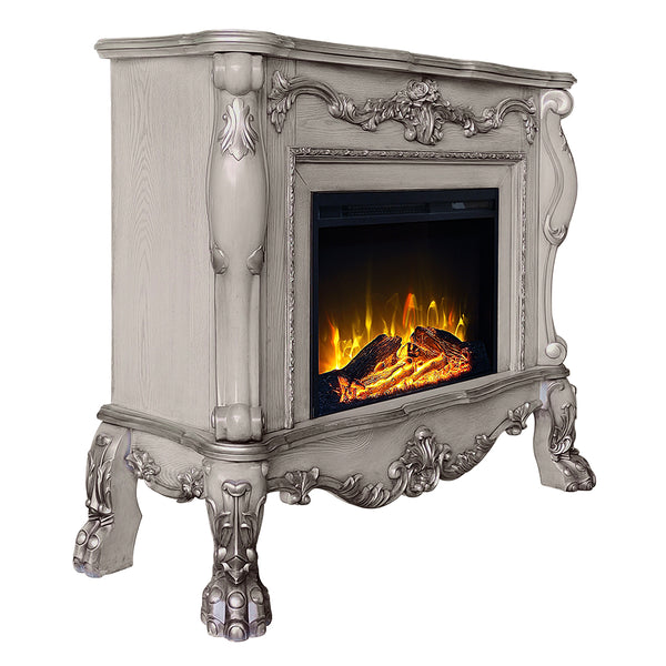 ACME Dresden Vintage Bone White Fireplace Model AC01310