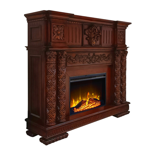ACME Vendome Cherry Fireplace Model AC01312