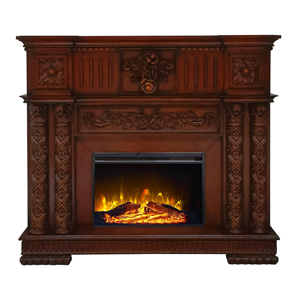 ACME Vendome Cherry Fireplace Model AC01312
