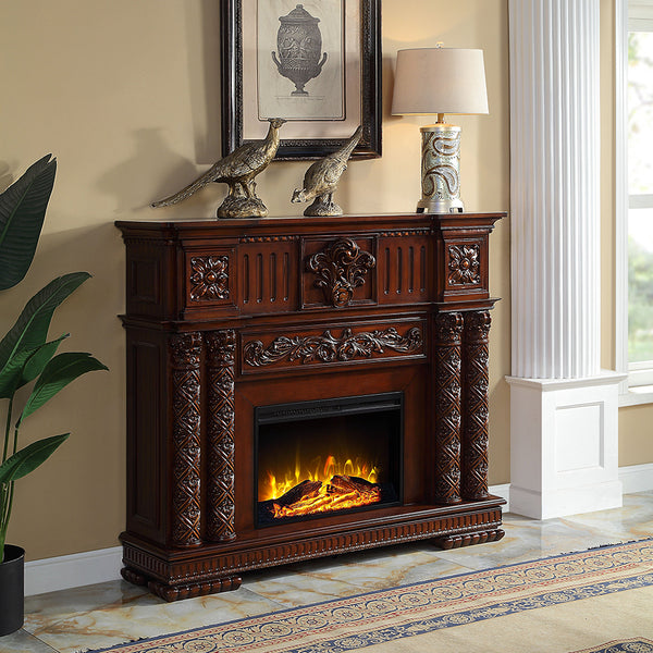ACME Vendome Cherry Fireplace Model AC01312