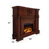 ACME Vendome Cherry Fireplace Model AC01312