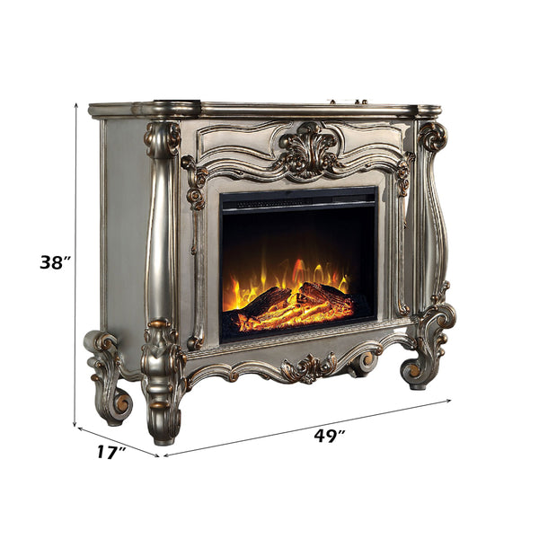 ACME Versailles Antique Platinum Fireplace Model AC01314