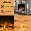 ACME Versailles Antique Platinum Fireplace Model AC01314