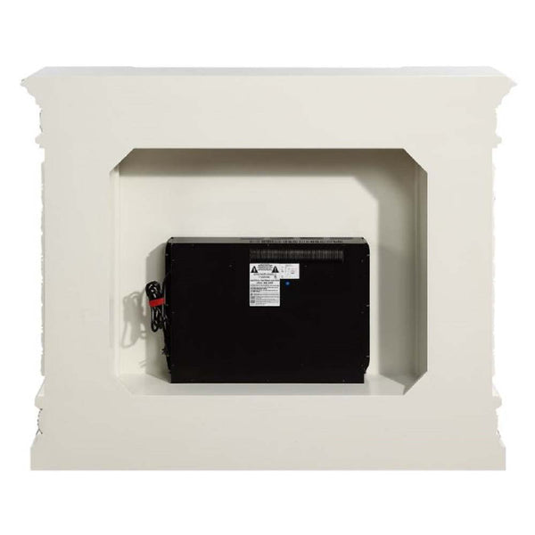 ACME Vanaheim Antique White Fireplace Model AC01617