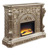 ACME Danae Antique Silver Fireplace Model AC01618