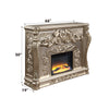 ACME Sorina Antique Silver Fireplace Model AC01619