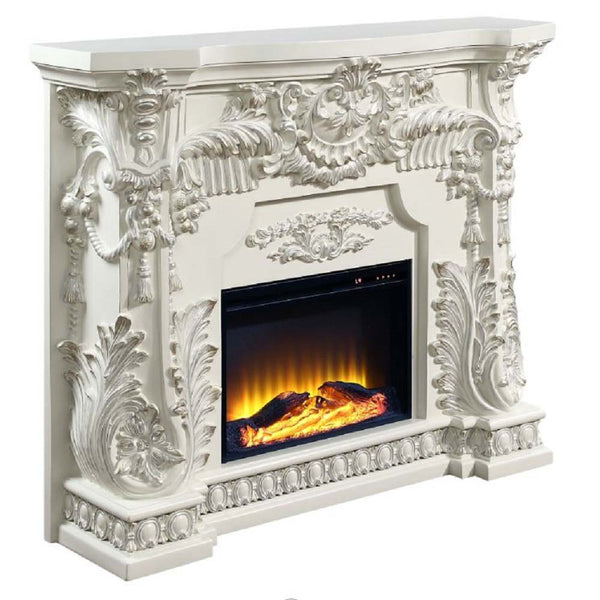 ACME Adara Antique White Fireplace Model AC01620