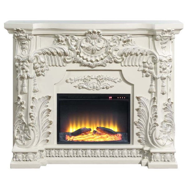 ACME Adara Antique White Fireplace Model AC01620