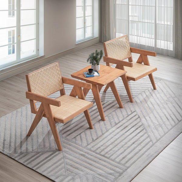 ACME Velentina Rattan & Natural Accent Chair Model AC02375