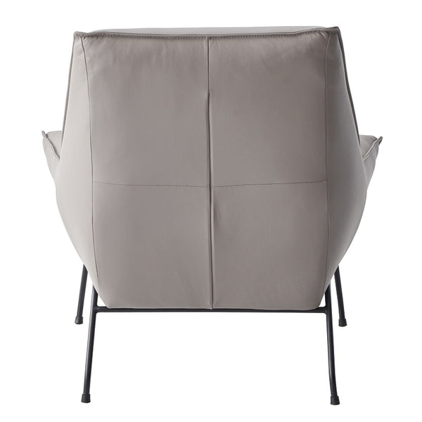 ACME Jabel Khaki Top Grain Leather Accent Chair Model AC02385