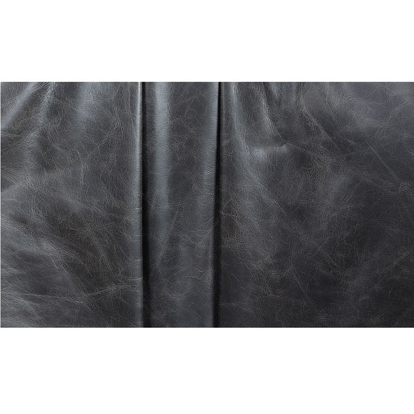 ACME Piotr Black Top Grain Leather Accent Chair with Swivel Model AC02581