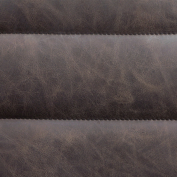 ACME Pipino Antique Ebony Top Grain Leather Accent Chair with Swivel Model AC02582