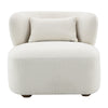 ACME Darius Beige Boucle Accent Chair with Pillow Model AC02589