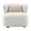 ACME Darius Beige Boucle Accent Chair with Pillow Model AC02589