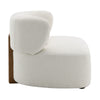 ACME Darius Beige Boucle Accent Chair with Pillow Model AC02589