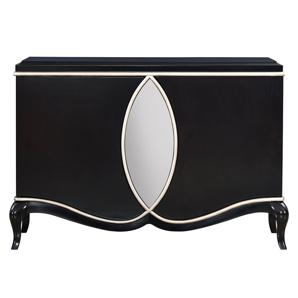 ACME Ashor Black Console Cabinet Model AC02599