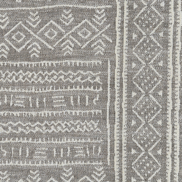 ACME Upendo Pattern Fabric Ottoman with Casters Model AC03000