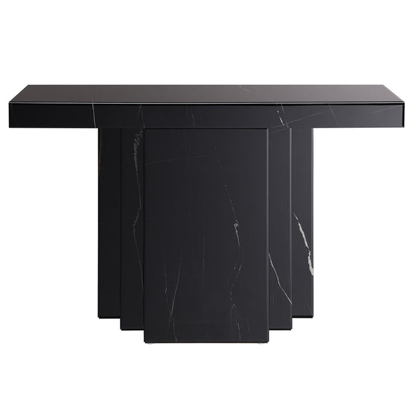 ACME Drisana Black Mirrored Console Table Model AC03870