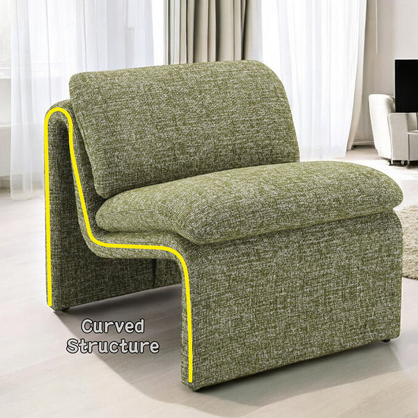 ACME Jaeda Green Boucle Accent Chair Model AC04553