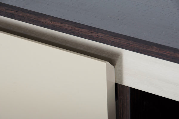 Caligari Modern Oak & Grey Gloss Buffet