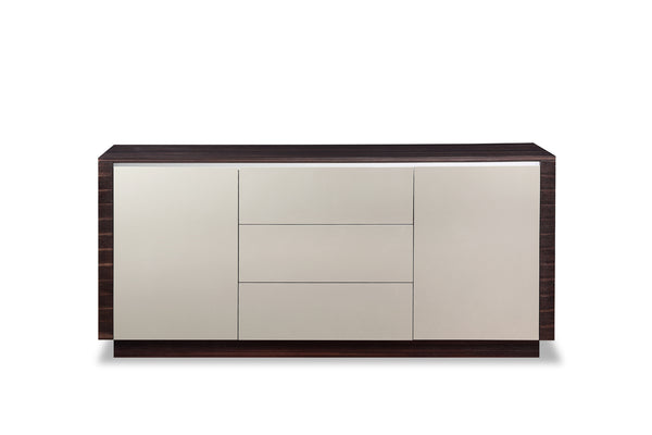 Caligari Modern Oak & Grey Gloss Buffet