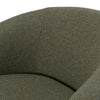 Divani Casa Agatha Modern Hemp Fabric Swivel Accent Chair Model VGKK-KF.A1203-HEMP
