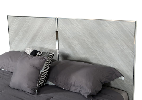 Nova Domus Alexa Italian Modern Grey Bed Model VGACALEXA-BED