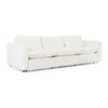 Divani Casa Almagre Modern White Fabric Sofa With 3 Electric Recliners Model VGEV-G2315-WHT