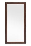 Modrest Amberlie Modern Walnut Floor Mirror Model VGMABR-96-WAL-MIR