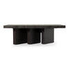 Amsterdam Modern Grey Volcano & Eucalyptus Oak Dining Table
