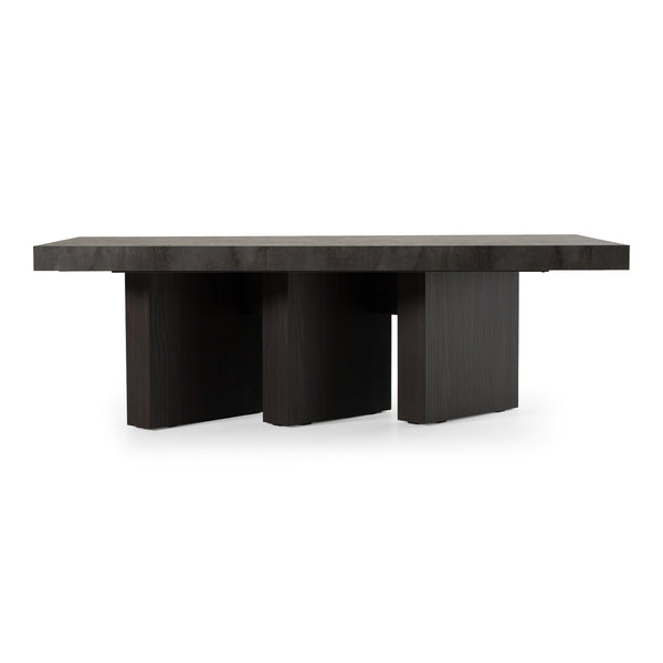 Amsterdam Modern Grey Volcano & Eucalyptus Oak Dining Table