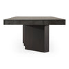 Amsterdam Modern Grey Volcano & Eucalyptus Oak Dining Table
