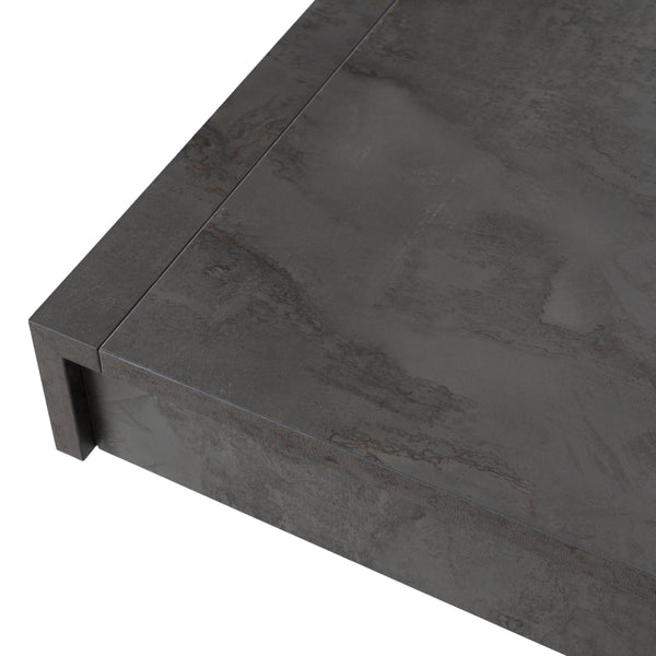 Amsterdam Modern Grey Volcano & Eucalyptus Oak Dining Table