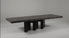 Amsterdam Modern Grey Volcano & Eucalyptus Oak Dining Table