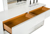 Monza Italian Modern White Dresser