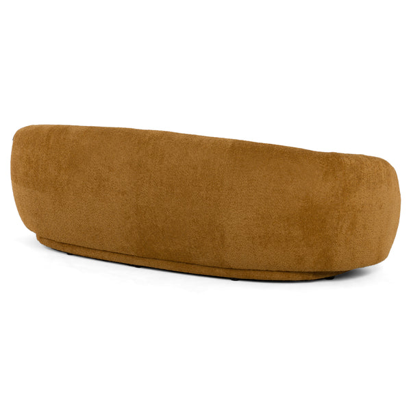 Divani Casa Andrew Modern Orange Fabric Sofa Model VGEV-B1830-SOFA-ORG