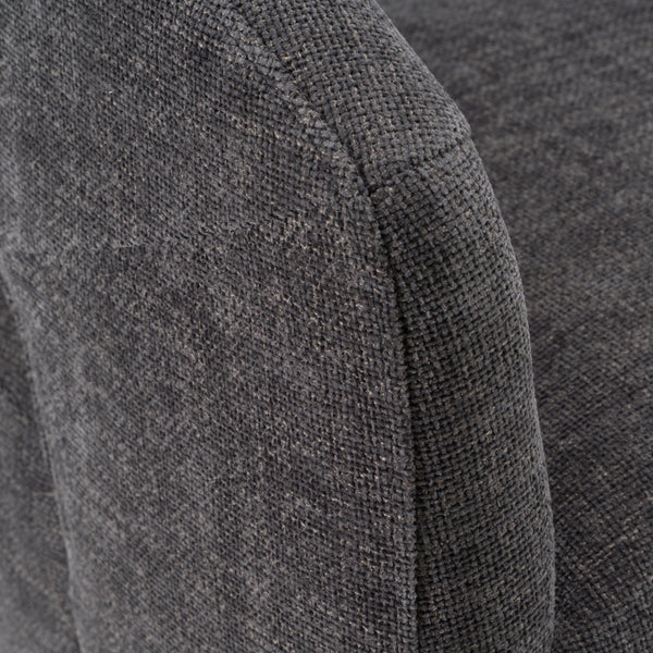 Modrest Angie Modern Dark Grey Fabric Dining Chair Model VGKK-KF-Y1230-DKGRY