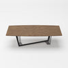 Modrest Gilroy Modern Walnut And Black Dining Table Model VGBB-MI2003T-WAL-B-DT