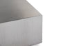 Modrest Anvil Modern Brushed Stainless Steel Coffee Table Model VGVCCT8368-S