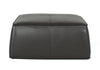 Divani Casa April Modern Dark Grey Leather Square Ottoman Model VGKKKFD1000-DKGRY-3
