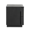 Modrest Aspen Modern Matte Brown Ash & Silver Nightstand Model VGVCN1801-NS