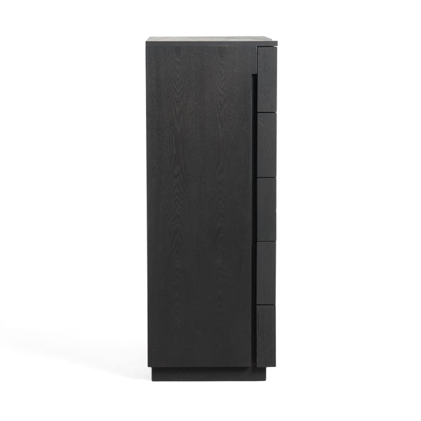 Modrest Aspen Modern Matte Brown Ash & Silver Chest Model VGVCJ1801-5H