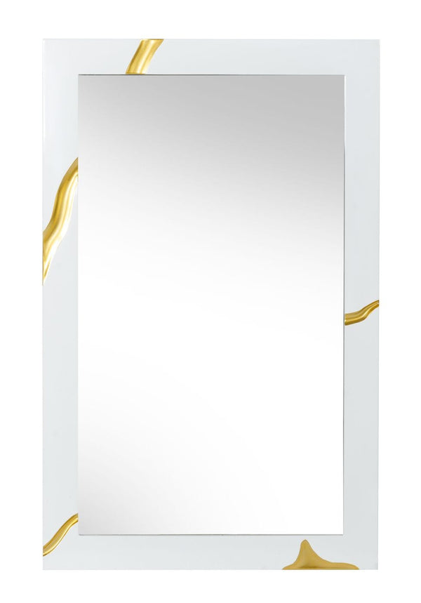 Modrest Aspen Modern White Mirror Model VGVCJ1801-WHT-MIR