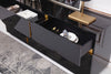 Aspen Modern High Gloss Black & Gold Buffet