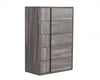 Asus Italian Modern Elm Grey Chest