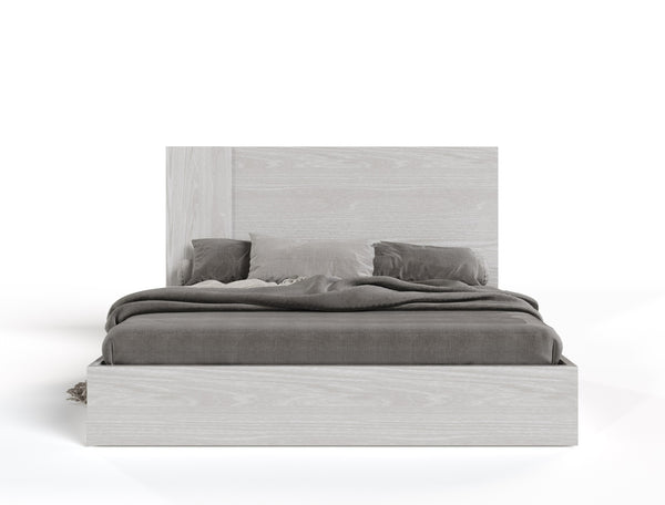 Nova Domus Asus Modern Italian White Bed Model VGACASUS-WHT-BED