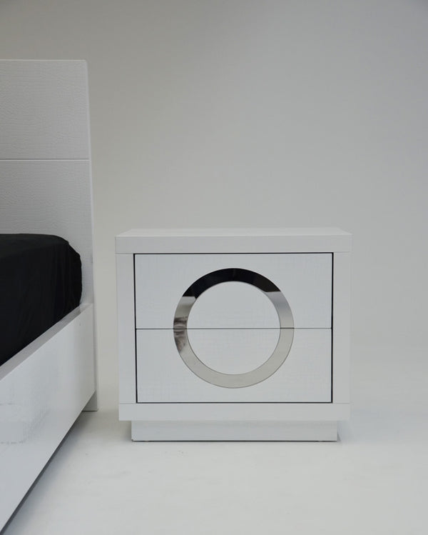 Queen A&X Ovidius Modern Queen Bedroom Set Model VGUNAW223-180-WHT-SET-Q