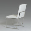 Click Modern White Leatherette Dining Chair (Set of 2)