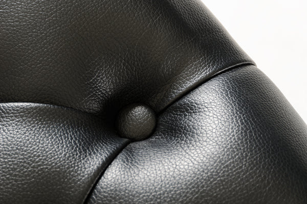 Modrest Silvie Modern Black Leatherette Dining Chair Model VGVCB8351-BLK